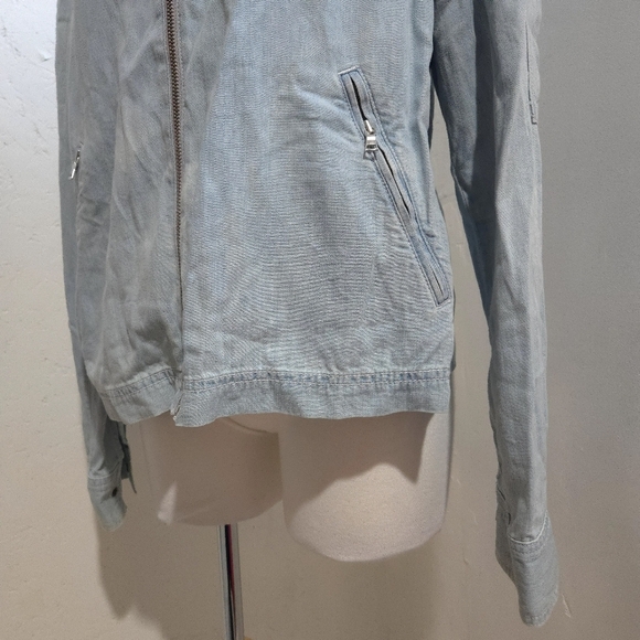 BCBGMaxAzria Light Blue Jacket - Picture 4 of 9